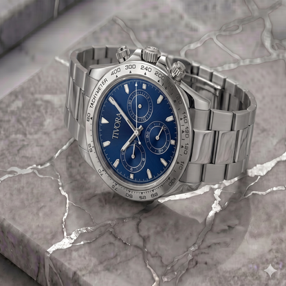 Veyron Argent Steel Ocean Dial