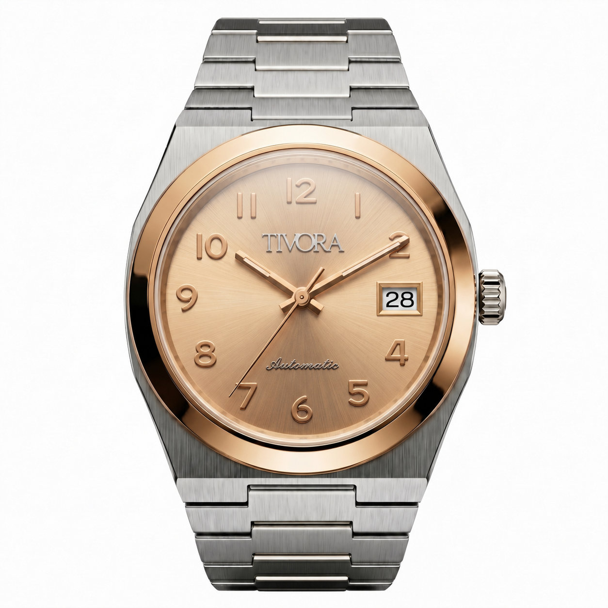 Élan Two Tone Steel Onyx Dial