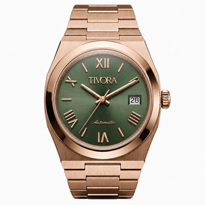 Élan Rose Steel Olive Dial