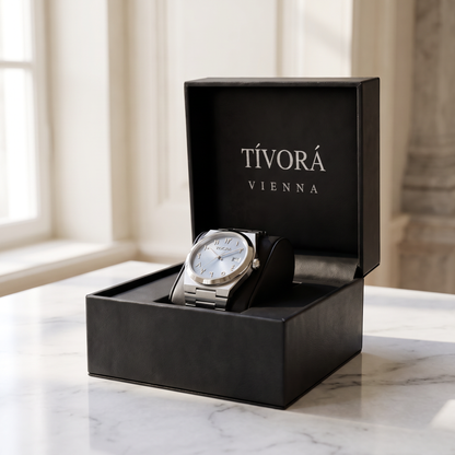 Élan Argent Steel Ice Dial – in the TÍVORÁ box