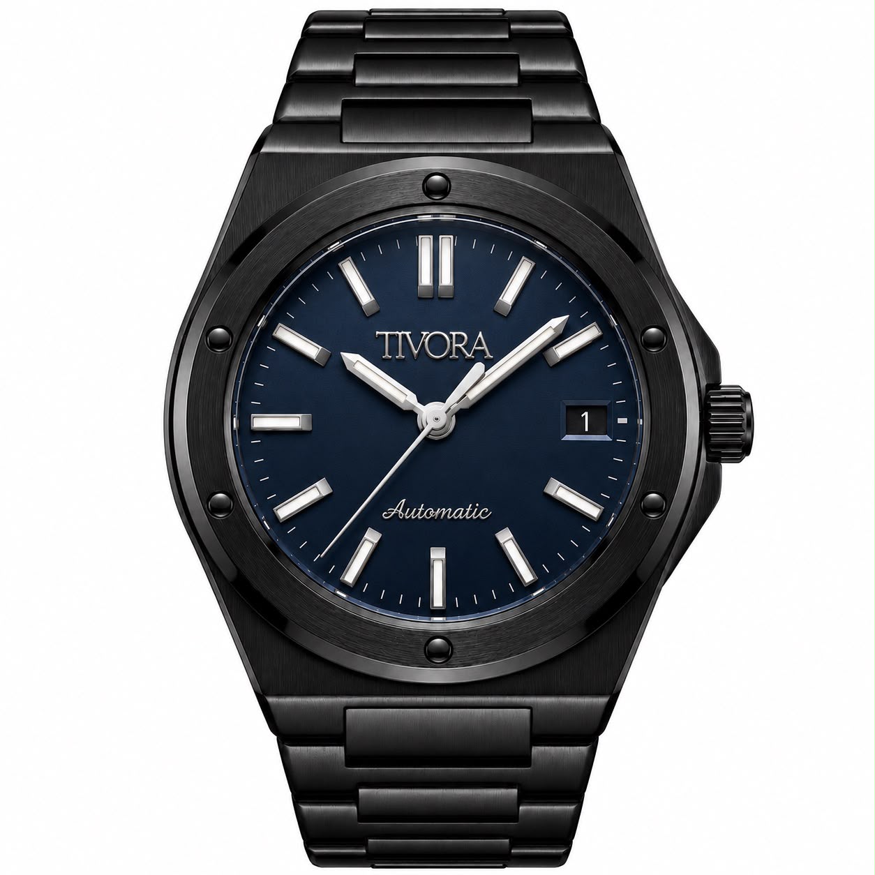 Vertex Argent Steel Azure Onyx Dial