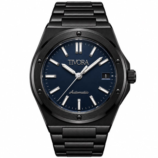 Vertex Argent Steel Azure Onyx Dial